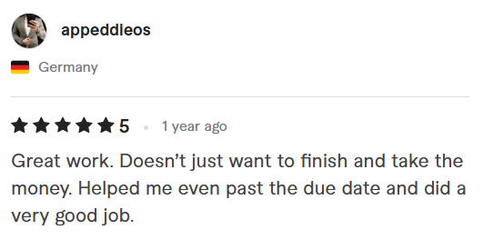 Ismail H Hridoy client review_5