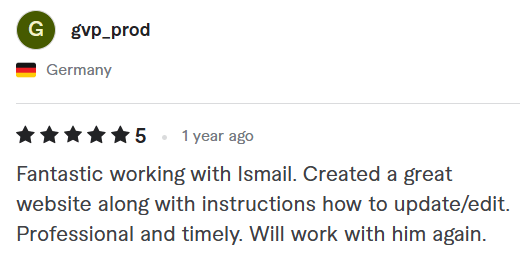 Ismail H Hridoy client review_7